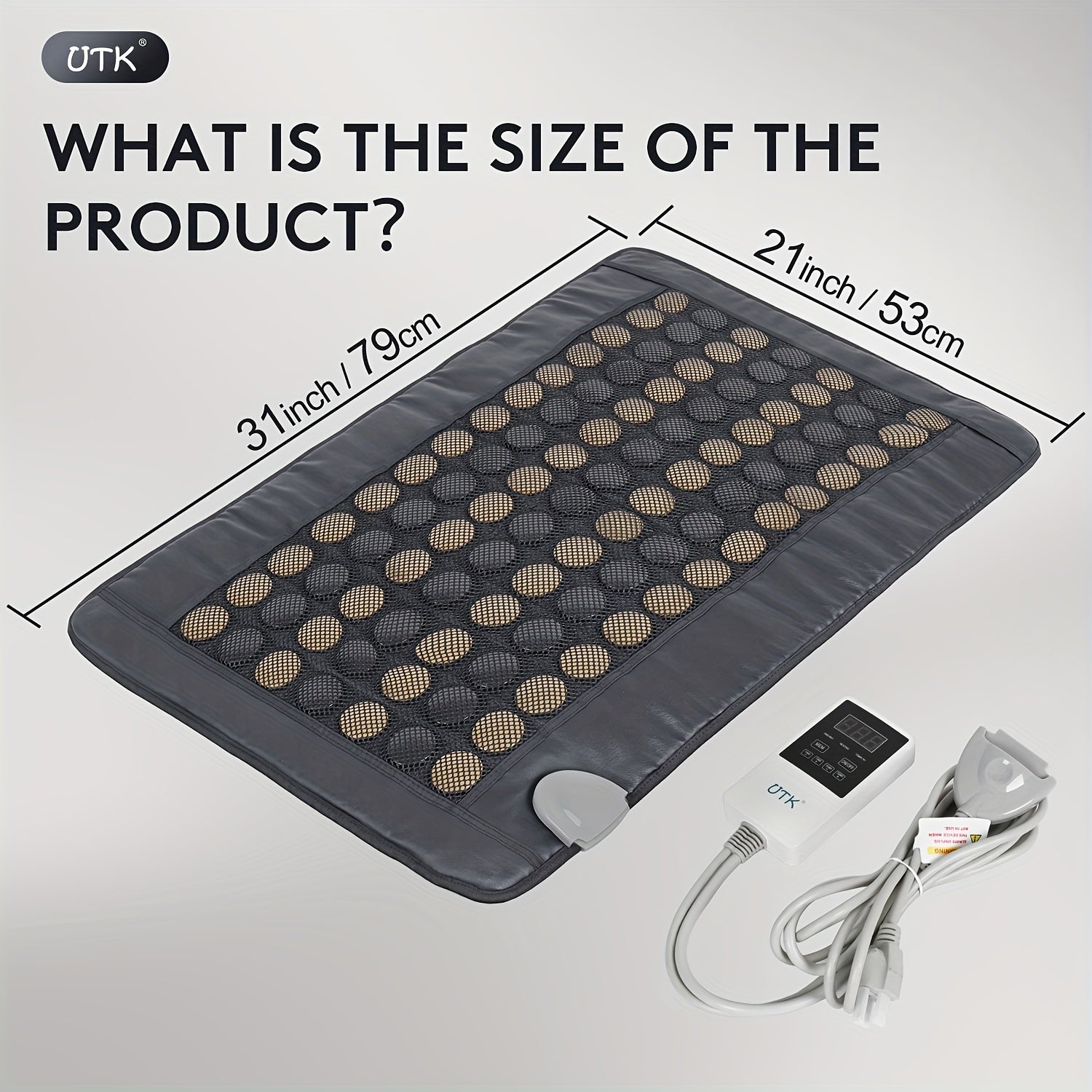 UTK Grade Hot Compress Pad, Multi-level Precise Temperature Control, Automatic Timed Shutdown, Constant Temperature Heating, Suitable for Office, Home And Use, A Gift for Family Members, Home Device, Therapeutic Heat Application, Heated Pad, Ultrathermic