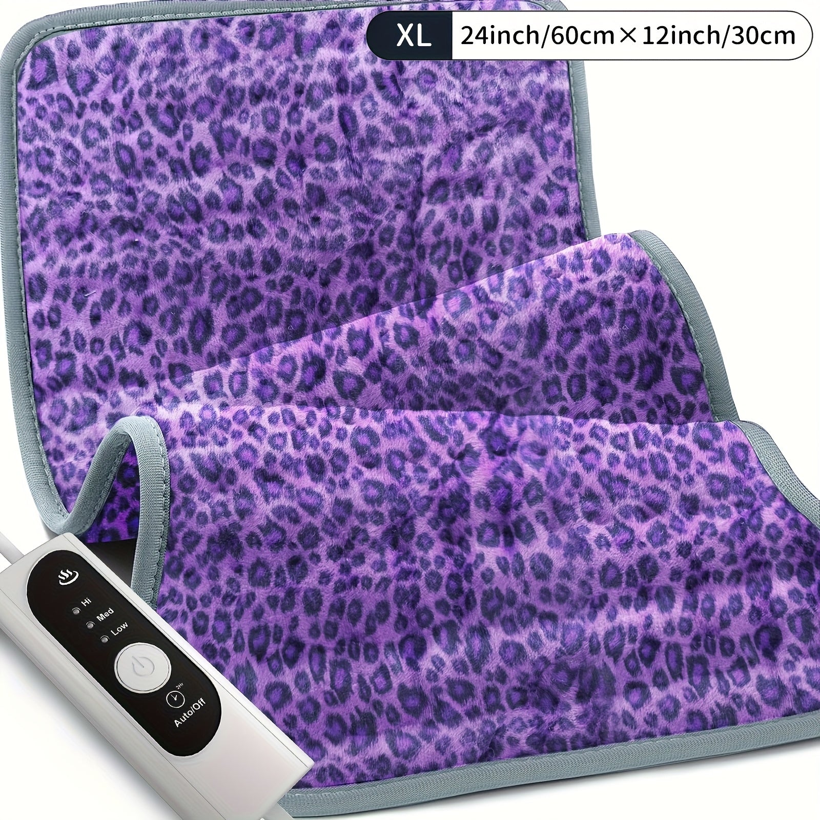 InfLuvRealm Heating Pad For Back, Neck And Shoulder, Soft Flannel Blankets, Electric Blanket With 6 Heat Settings, Auto Shut-Off, Machine Washable, Birthday Gifts For Women Men Local Warehouse
